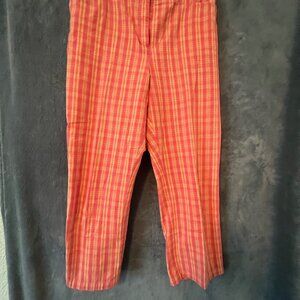 Ann Taylor Summer Cropped Pants Sz 12